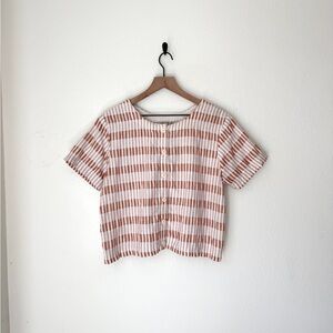 Ace & Jig Ollie tee in Chalk - medium -NWT